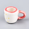 Handmade Porcelain Panda Mug Cup Decoration PORC-T133-21D-2