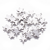 Non-Tarnish 304 Stainless Steel Charms X-STAS-L234-069P-1