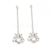 Rack Plating Alloy Big Pendants PALLOY-E025-36P-1