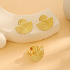 Alloy Stud Earrings & Cuff Rings FS-WGD31BF-04-1