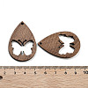 Walnut Wood Pendants FIND-Z050-09C-3