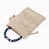Natural Lapis Lazuli(Dyed) Stretch Bracelets BJEW-JB03251-03-3