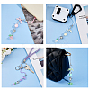 6Pcs 6 Colors Alloy with Plastic Mobile Straps AJEW-FH0005-71-5