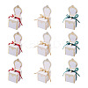 30 Sets 3 Colors Chair Shape Romantic Wedding Candy Box CON-FW0001-01-1