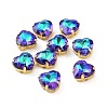 Heart Sew on Rhinestone X1-DIY-E062-04G-03-1