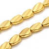 Electroplate Glass Beads Strands EGLA-F166-05A-G-1