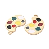 Alloy Enamel Pendants ENAM-D046-21-2