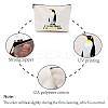 Polycotton Canvas Storage Bags ABAG-WH0029-077-4