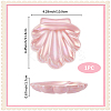 Shell Shaped Porcelain Jewelry Storage Display Trays for Rings AJEW-SP0006-06B-02-2