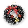 Christmas Wreath PVC Pendant Decorations HJEW-R100-01A-1