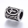 304 Stainless Steel Beads STAS-H460-01AS-20-2