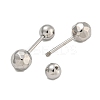 304 Stainless Steel Cartilage Earrings EJEW-B066-01K-P-2