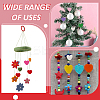 12Pcs 12 Colors Heart Handmade Wool Felt Ornament Accessories AJEW-WR0002-62-6