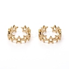 Adjustable Brass Cuff Rings X-RJEW-G105-03G-2