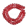 Dyed Imitation Gemstone Glass Beads Strands GL-Z001-03A-03-5