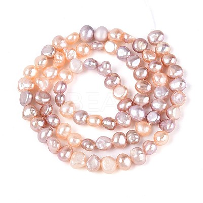 Natural Cultured Freshwater Pearl Beads Strands PEAR-T006-23-1