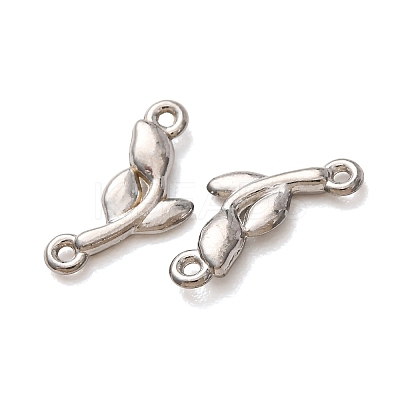 304 Stainless Steel Connector Charms STAS-N124-52P-1
