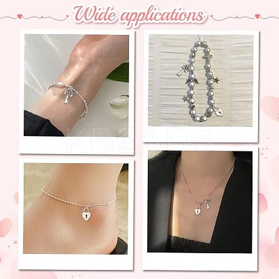 60Pcs Tibetan Style Alloy Pendants TIBE-CA0001-21-1