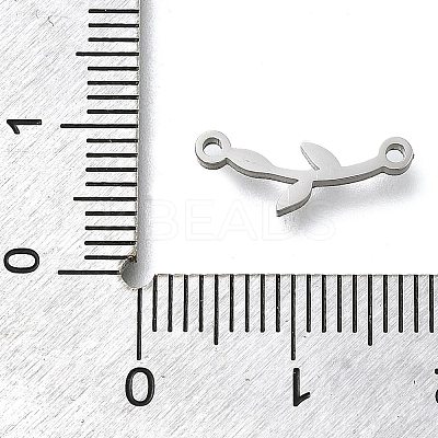 304 Stainless Steel Connectors Charms STAS-U041-06P-1