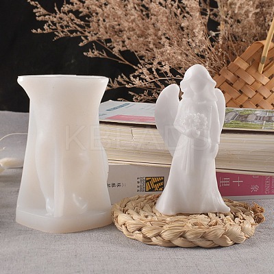 DIY Angel Figurine Statue Silicone Molds DIY-A035-03D-1