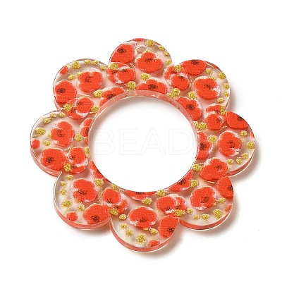 Acrylic Pendants OACR-O007-04E-1