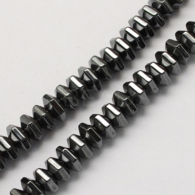 Non-magnetic Synthetic Hematite Beads Strands X-G-Q906-5mm-1