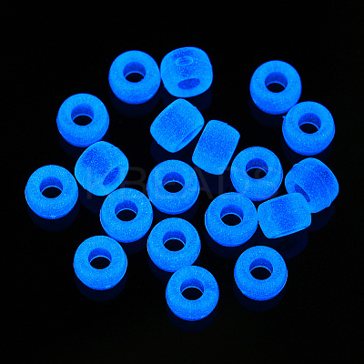 Transparent & Luminous Plastic Beads KY-T025-01-H01-1