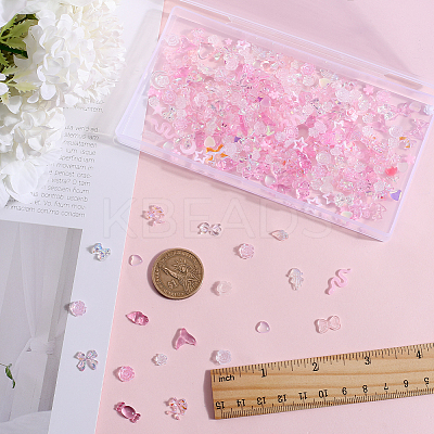 6 Bags Resin Cabochons MRMJ-SC0001-23-1
