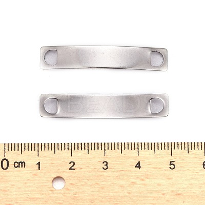 Tarnish Resistant Rectangle 304 Stainless Steel Links connectors STAS-I045-40-1
