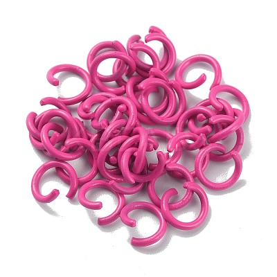 Zinc Alloy Open Jump Rings FIND-WH0150-74A-05-1