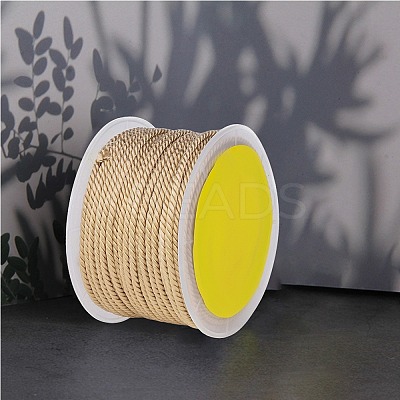 Polyester Milan Cord for DIY Jewelry Craft Making OCOR-F011-D16-1
