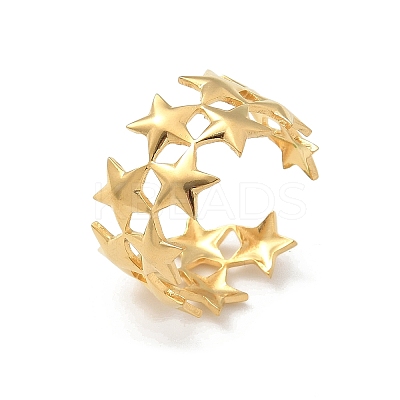 304 Stainless Steel Open Cuff Rings for Women LS-STAS-Z117-20G-1