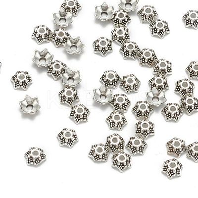 Tibetan Style Bead Caps LS-AA188-AS-NR-1
