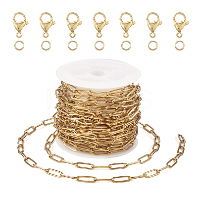 Chain Bracelet Necklace Making Kit CHS-TA0001-46-1