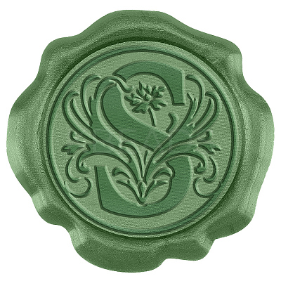 50Pcs Adhesive Wax Seal Stickers DIY-CA0006-13I-1