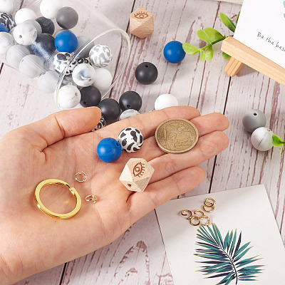 DIY Keychain Wristlet Making Kit DIY-TA0004-40-1