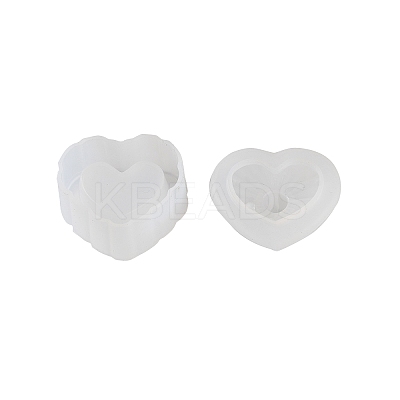 Heart DIY Candle Cup Silicone Molds DIY-Q037-11B-1