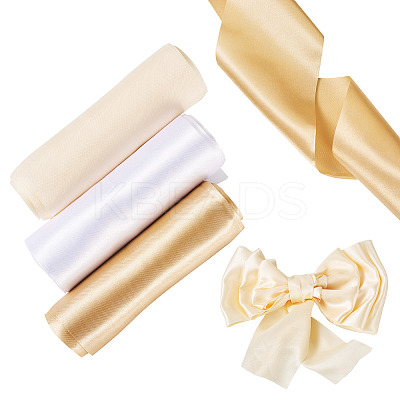 15M 3 Colors Polyester Satin Ribbon OCOR-TA0002-59-1
