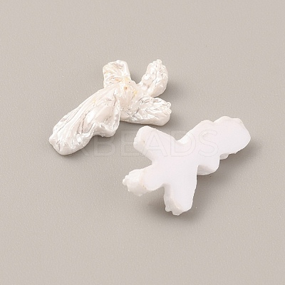 Virgin Mary Resin Cabochons LS-MRMJ-WH0075-63D-1