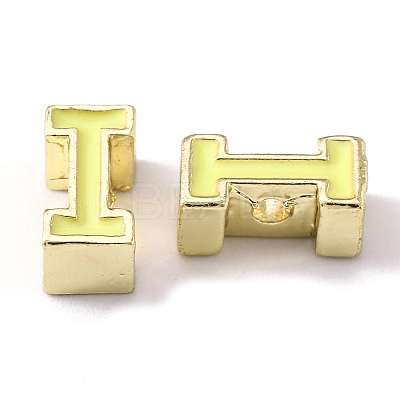 Rack Plating Alloy Enamel Beads LS-X-ENAM-S122-033I-01-NR-1