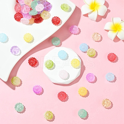 100Pcs 11 Colors Transparent Glass Beads DGLA-CJ0001-02-1