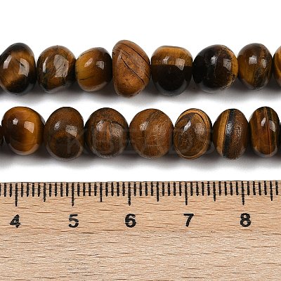 Natural Tiger Eye Beads Strands G-G053-C12-01-1