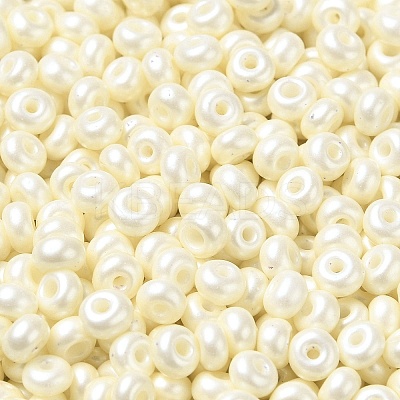 Baking Paint Luster Glass Seed Beads X-SEED-B001-04A-11-1