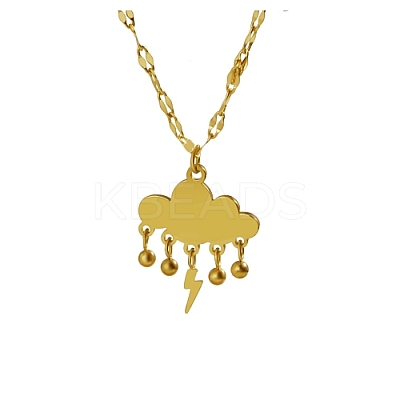 304 Stainless Steel Pendant Necklaces OF5364-1-1