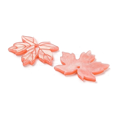 Opaque Acrylic Pendants OACR-I020-07A-01-1