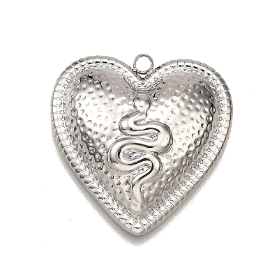 304 Stainless Steel Pendants LS-STAS-M116-08P-1