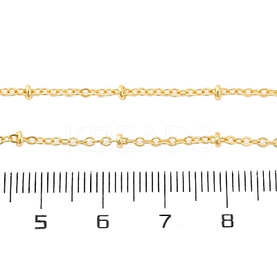Brass Satellite Chains Necklaces for Women NJEW-D302-61G-1