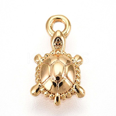 Brass Pendants X-KK-T075-52G-1