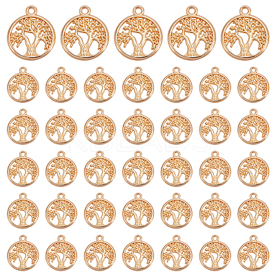 120Pcs Tibetan Style Alloy Pendants FIND-UN0007-20KCG-1
