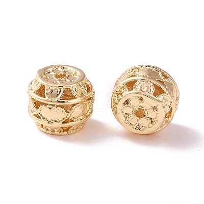 Brass Hollow Beads LS-KK-P226-10CG-1